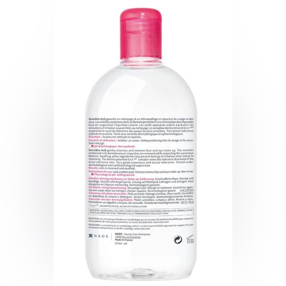 Bioderma Sensibio H2O Micellar Water (16.7 oz.) - Picture 2 of 2
